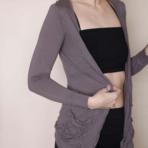 Heritage 1981 Sweaters - Soft Grey Cardigan